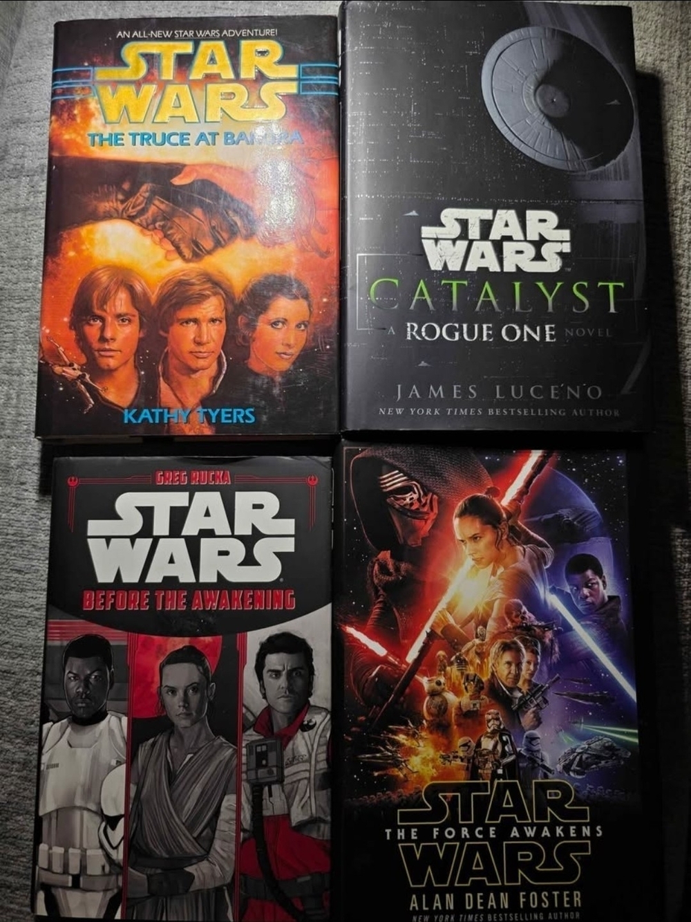 Star Wars Lot Of 4 Books